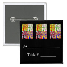 Morning Service / Evening Affair Pin-On PLACECARD