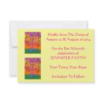 Morning Service & Evening Affair 'Save' Card Announcements
