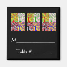 Morning Service OR Evening Affair PLACECARD Magnet