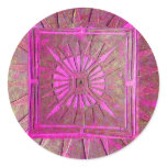 MORNING STAR ,pink violet Stickers