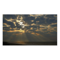 Morning Sun on Ocean Business Card