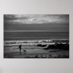 Morning Walk On The Beach fine art print