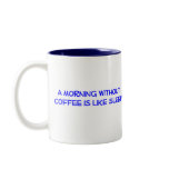Morning Without Coffee Mug
