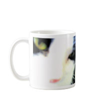 Mornings Are Such A Blur Cat Mug