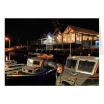 Mornington harbour greeting card