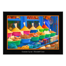 Moroccan Couscous Belly Dancing Bedouin Tent Party Custom Announcement