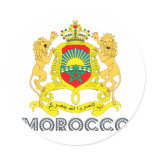 Moroccan Emblem stickers
