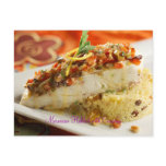 Moroccan Halibut with Couscous postcards