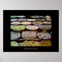 moroccan pastries poster