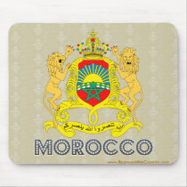 Morocco Coat of Arms Mousemat