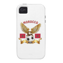 Morocco Football Designs iPhone 4 Covers
