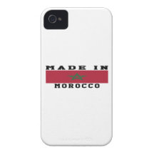 Morocco Made In Designs iPhone 4 Case