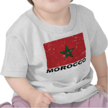 Morocco Vintage Flag Shirts