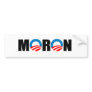 MORON BUMPER STICKERS