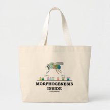Morphogenesis Inside (Fruit Fly Drosophila Genes) Canvas Bags