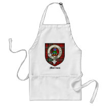 Morrison Clan Crest Badge Tartan Aprons