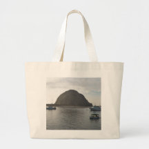 Morro Rock at Morro Bay, CA Canvas Bag
