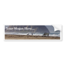 Morro Rock Beaches Surfers Bumper Stickers