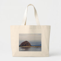 Morro Rock Morro Bay California Products Canvas Bag