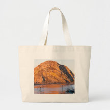 Morro Rock Tote Bags