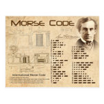 Morse Code Postcards