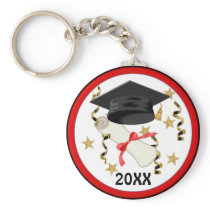 Mortar and Diploma Graduation 2012 - Customise Keychain