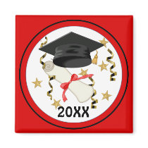 Mortar and Diploma Graduation 2012 - Customise Magnet