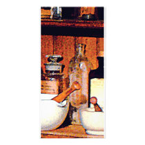 Mortar and Pestles and Medicine Bottles