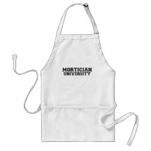Mortician University Aprons