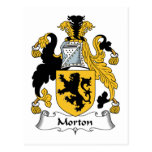 Morton Family Crest Post Card