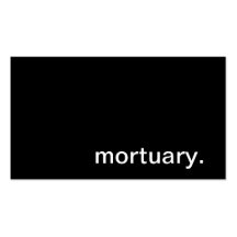 Mortuary Business Card