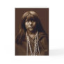 Mosa - A Mojave Woman - Native American Archives Greeting Cards