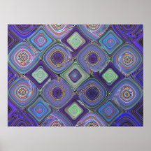 Mosaic 2 Abstract Art Posters