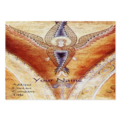 MOSAIC ANGEL Monogram Business Card Templates
