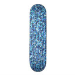 Mosaic Blue Skateboard Decks