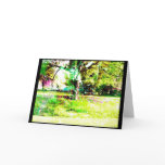 Mosaic Flora Park Greeting Cards