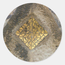 Mosaic Round Stickers