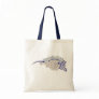 Mosaic Seagull Tote Bags