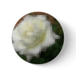Mosaic White Rose 1 Purity buttons