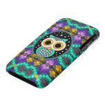 mosaic with turquoise owl iPhone 3 covers