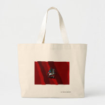 Moscow Federal City Flag Tote Bags