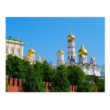 Moscow Kremlin Postcard