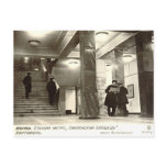 Moscow, Metro Station postcards