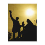 Moscow Silhouettes Postcard