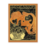 Moser Art Postcard:  Vienna Secession Art Exhibit