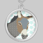 Moses Blue & White  Necklace necklaces