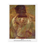 Moses By Rembrandt Harmenszoon Van Rijn Post Cards