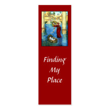 Moses in a Basket Bookmark Business Cards