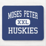 Moses Peter - Huskies - High - Akiachak Alaska Mouse Pad