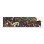 Moses Striking Water From The Rock By Ponte Jacopo bumper stickers